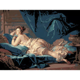 Malen nach Zahlen Akt Frau Sofa Liegend Klassisch Elegant