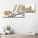 Malen nach Zahlen Baum und ßste Illustration Natur