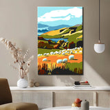 Malen nach Zahlen Kunst Landschaft