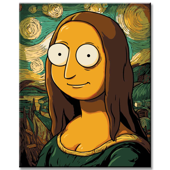 Malen nach Zahlen Kunst Bild art-life-031