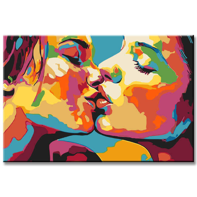 Malen nach Zahlen Unendliche Liebe