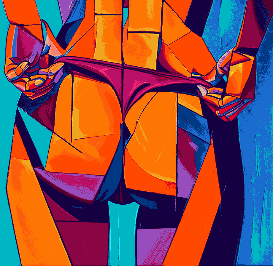 Malen nach Zahlen Frau Po Tattoo