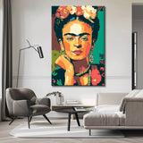 Malen nach Zahlen Porträt von Frida Kahlo