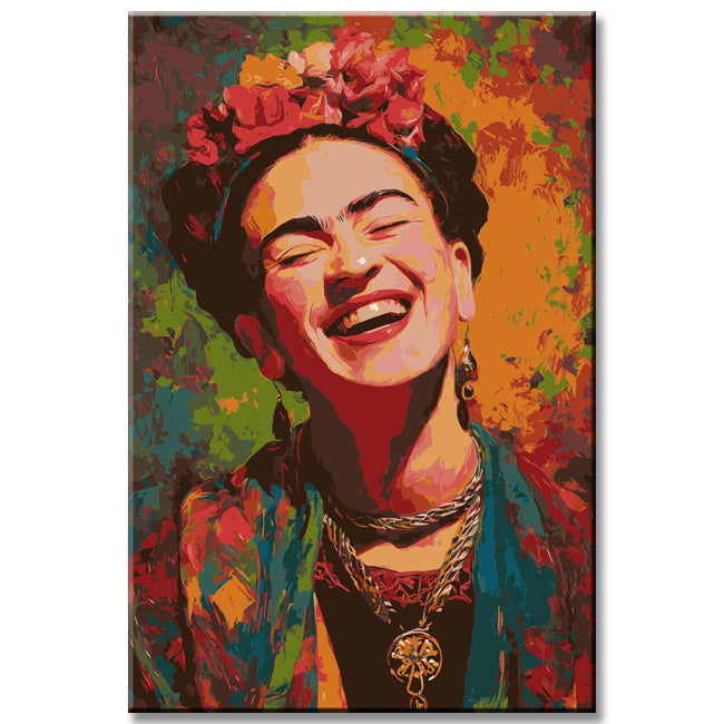 Malen nach Zahlen Frida Kahlo Porträt Kunst