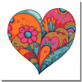 Malen nach Zahlen Abstrakte Kunst Liebe