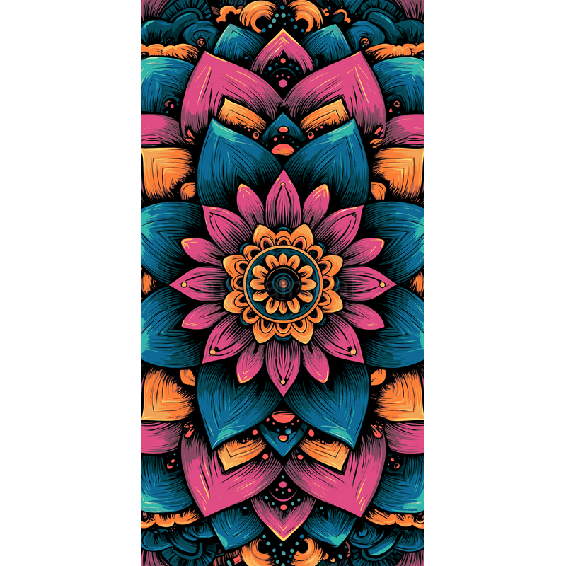 Malen nach Zahlen Vintage Mandala Kunst