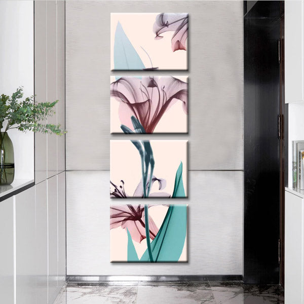 Malen nach Zahlen Kunst Natur Frühlingslilie