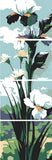 Malen nach Zahlen Kunst Natur Blume Iris