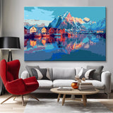 Malen nach Zahlen Norwegen Lofoten