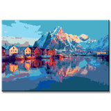 Malen nach Zahlen Norwegen Lofoten