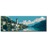Malen nach Zahlen Schweiz Thunersee