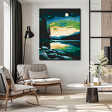 Malen nach Zahlen Himmelslichter Polarlichter