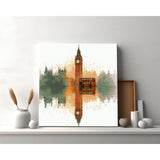 Malen nach Zahlen London in Aquarell
