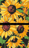 Malen nach Zahlen Sonnenblumen Kunst 2-teilig