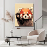 Malen nach Zahlen Tier im Profil