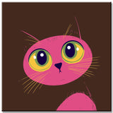 Malen nach Zahlen Kunst Pink Panther Kopf