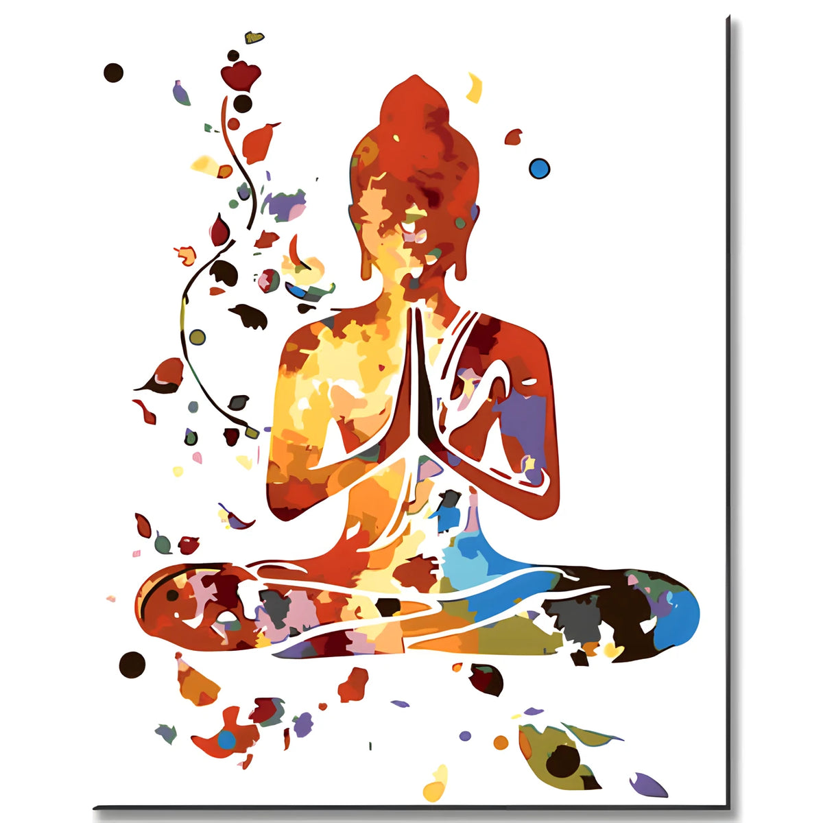 Malen nach Zahlen Buddha Kunst Farben