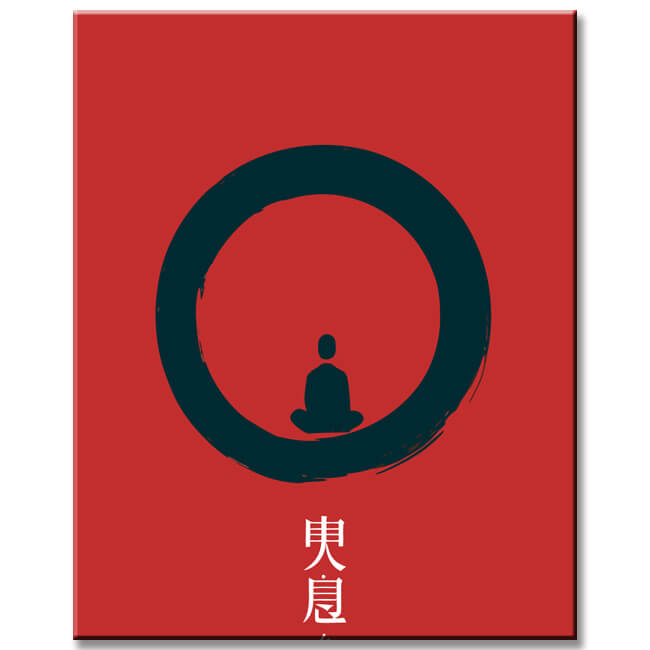 Malen nach Zahlen Enso in Japan