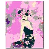 Malen nach Zahlen Lady Grace Kunst