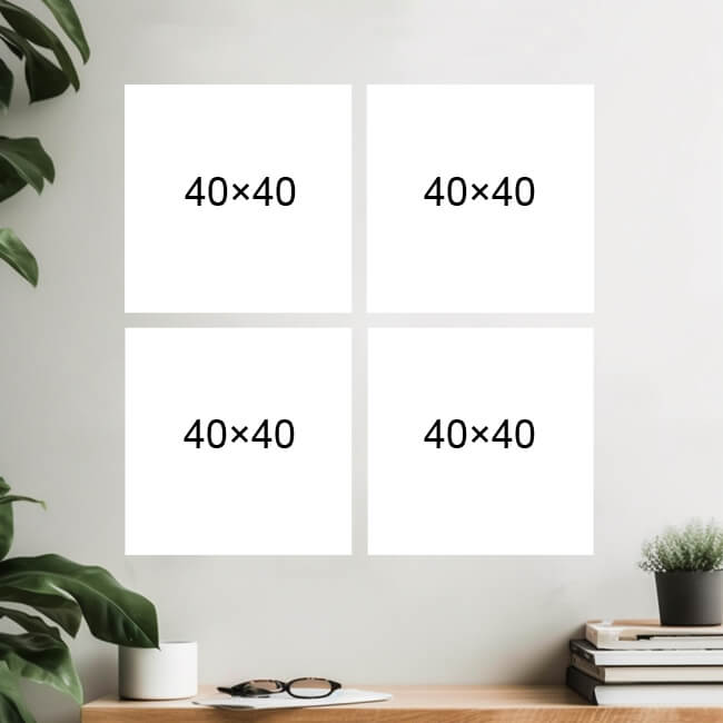 LeinwandKunst im Pop-Art-Stil  Lebendige Speed Darstellungen als Bilderwand, 4-teilig