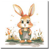 Niedlicher Hase - Malen nach Zahlen