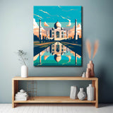 Malen nach Zahlen Indien Taj Mahal