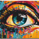 Pop-Art Kunst Ikonen als Bilderwand  Farbenfrohe und Lebendige LeinwandBilder, 6-teilig