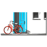 Buntes Fahrrad - Malen nach Zahlen