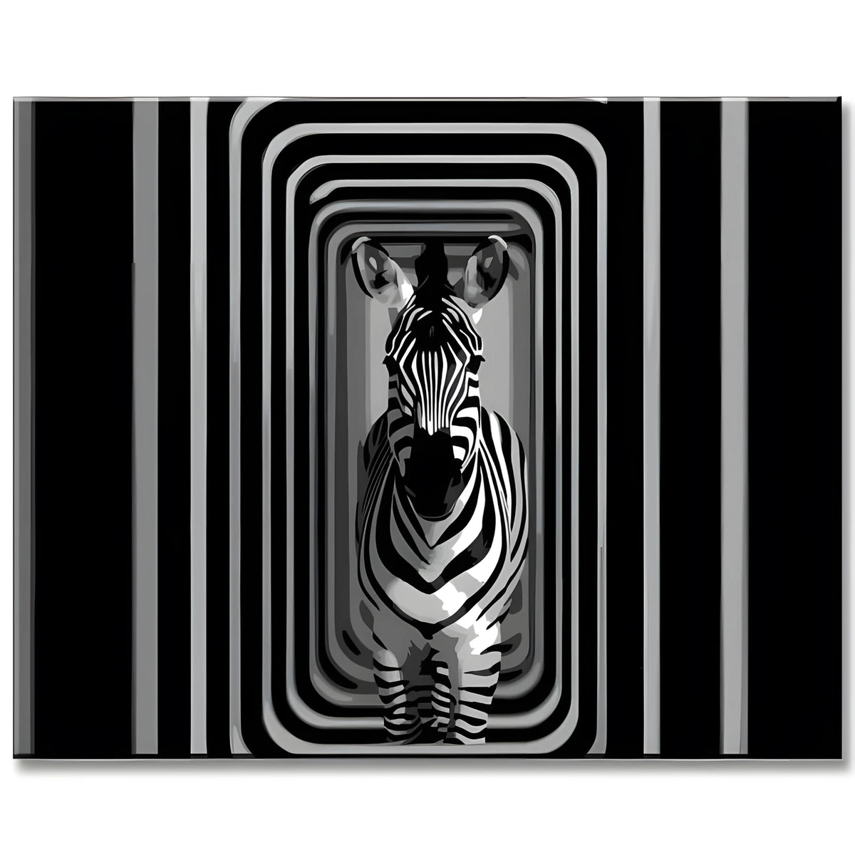 Zebra - Malen nach Zahlen Tierkunst