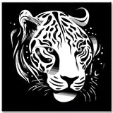 Weißer Tiger - Malen nach Zahlen Tierkunst