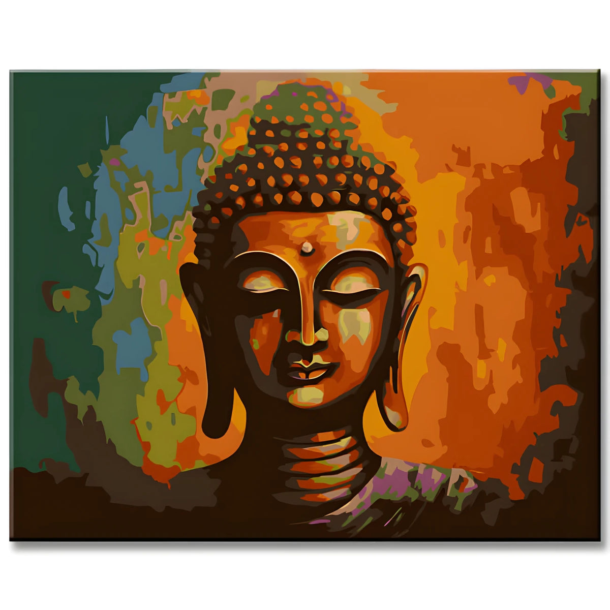 Lebendiges Buddha Amitabha - Malen nach Zahlen