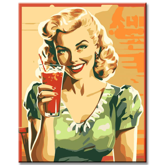 LeinwandKunst im Vintage-Stil  Zeitlose und Nostalgische Motive als Bilderwand, 4-teilig
