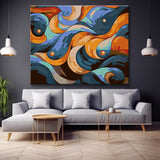 Abstrakte Musterpracht - Malen nach Zahlen