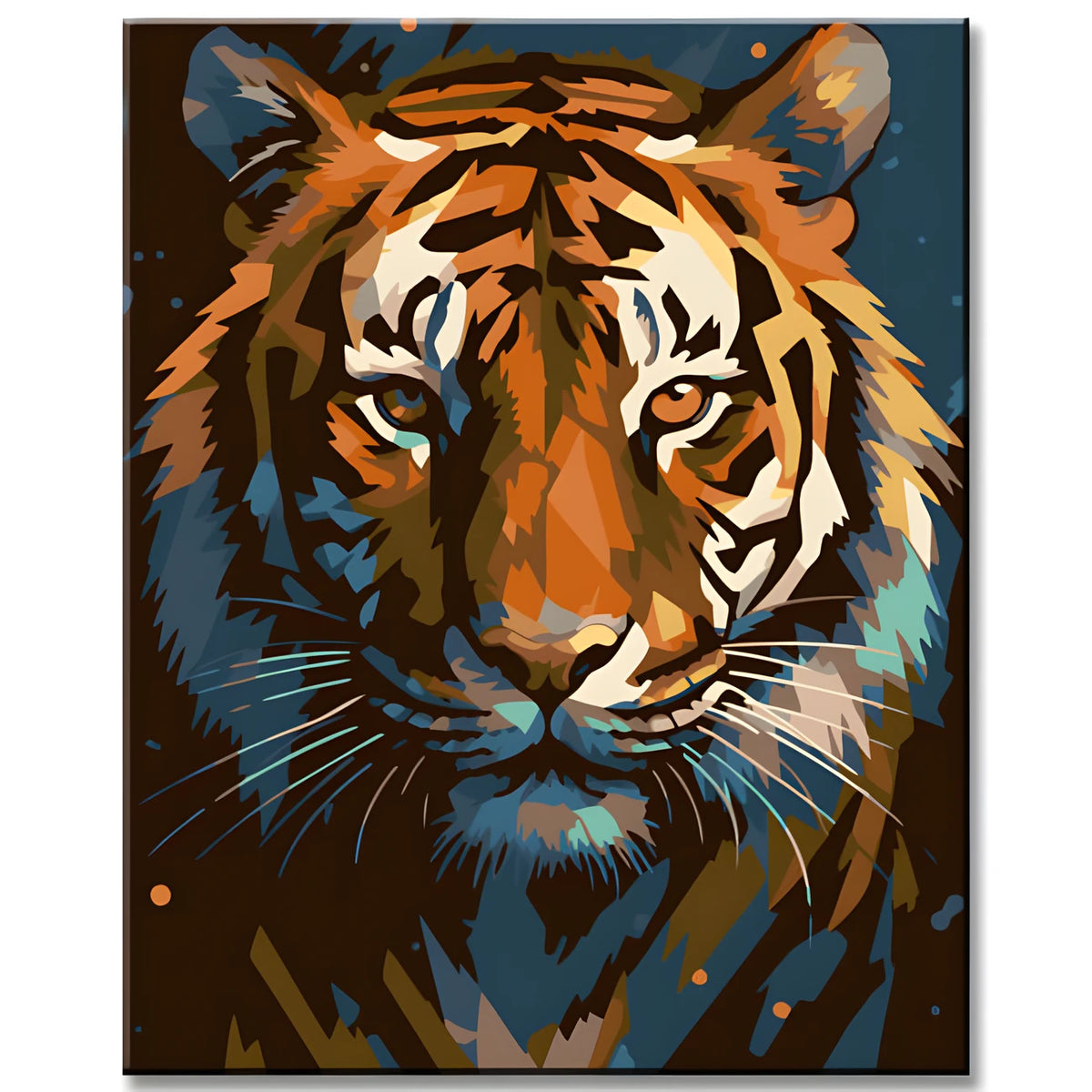 Malen nach Zahlen Tiger Gemälde Malerei