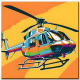 Helikopter Malen nach Zahlen