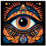 Ägyptisches Auge Malen nach Zahlen