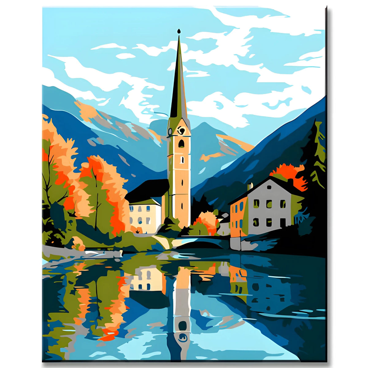 St. Gilgen Malen nach Zahlen