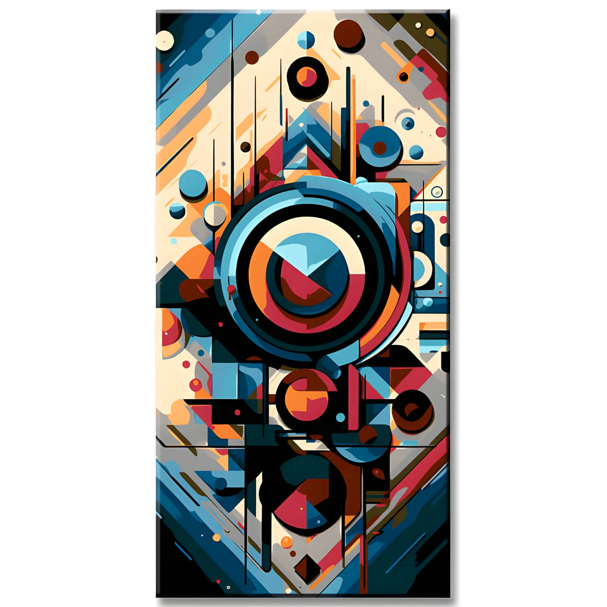 Prismatisch - Malen nach Zahlen im Stil von Kandinsky