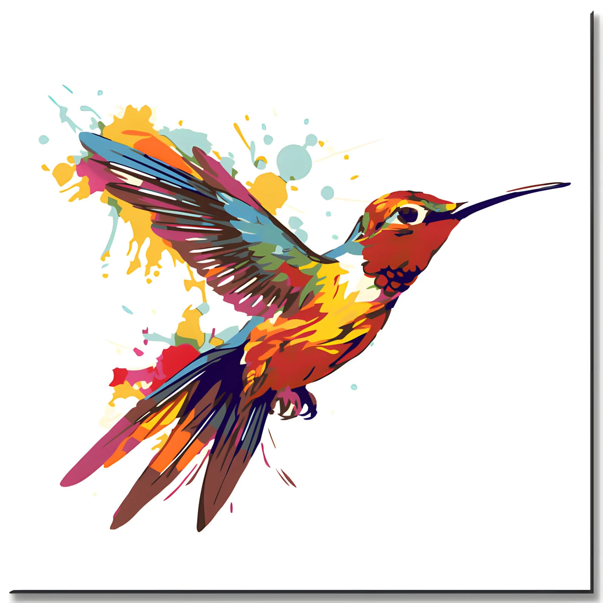 Kolibri - Malen nach Zahlen