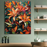 Lilium Candidum Painting by Numbers