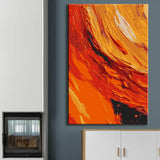 Malen nach Zahlen: Lebendige Textur in Spachteltechnik