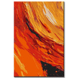 Malen nach Zahlen: Lebendige Textur in Spachteltechnik