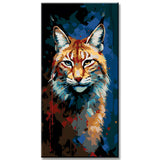 Wildkatze - Malen nach Zahlen