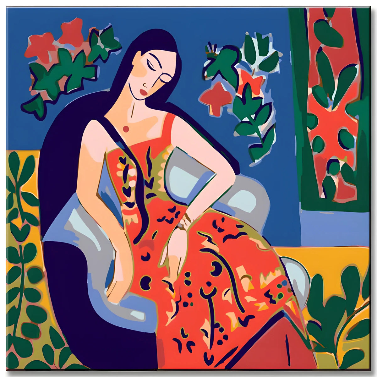Henri Matisse Meisterwerk - Malen nach Zahlen
