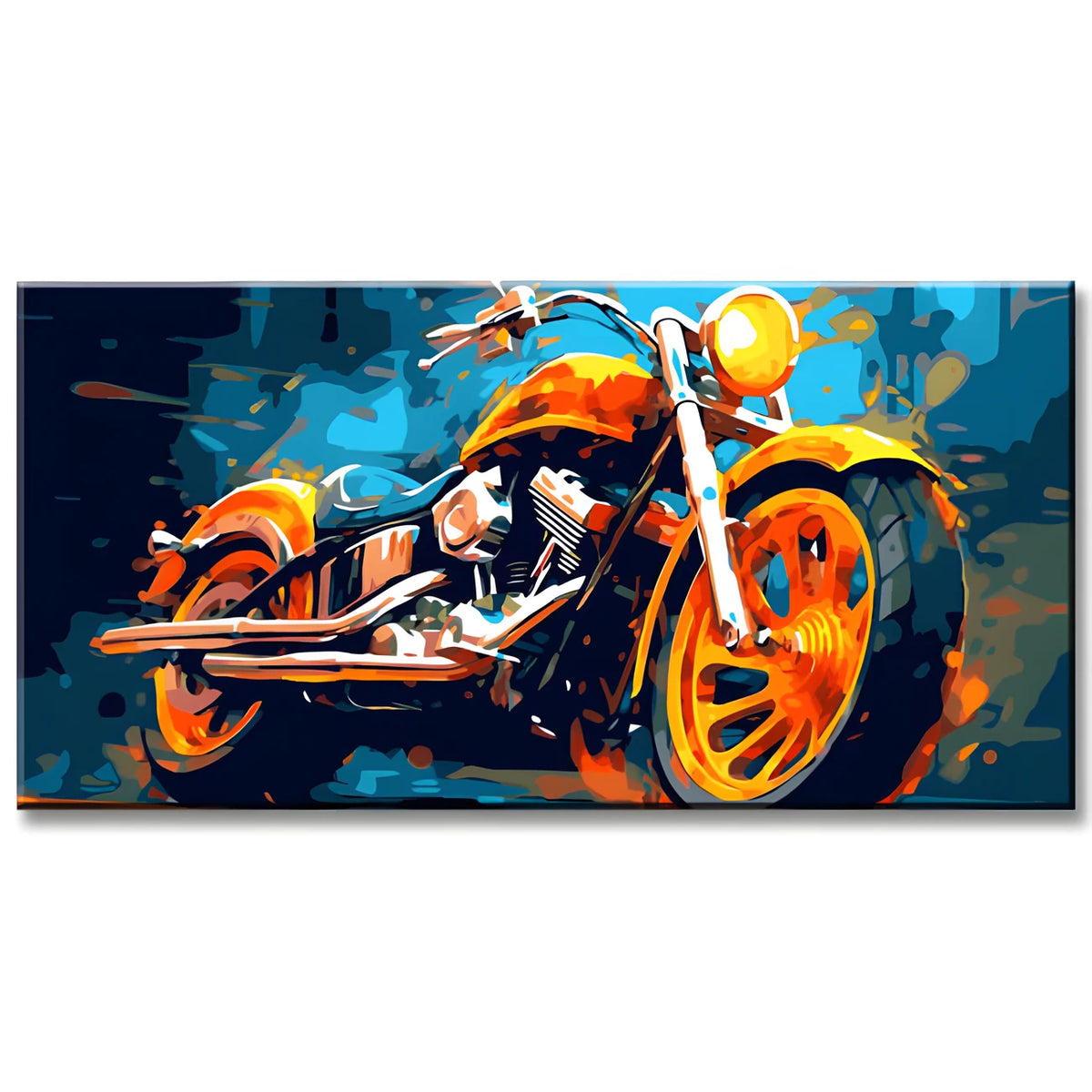 Motorrad Harley Malen nach Zahlen