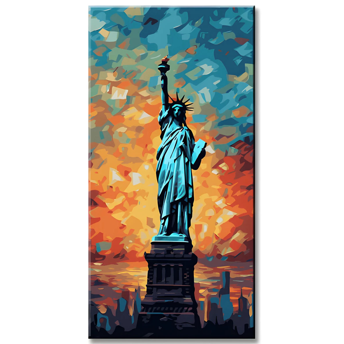 Statue of Liberty New York Malen nach Zahlen