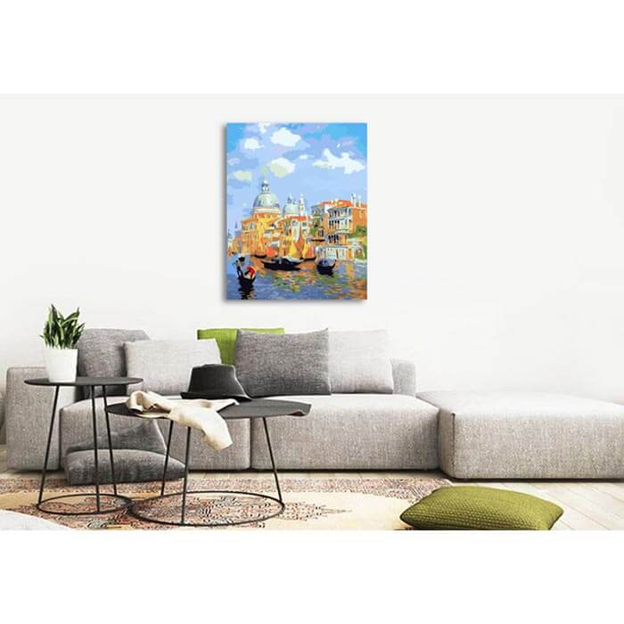 Malen nach Zahlen Venedig