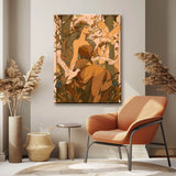 Malen nach Zahlen für Erwachsene Engel mit Tauben