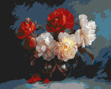 Malen nach Zahlen Pfingstrosen