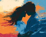 Malen nach Zahlen TanzPaar